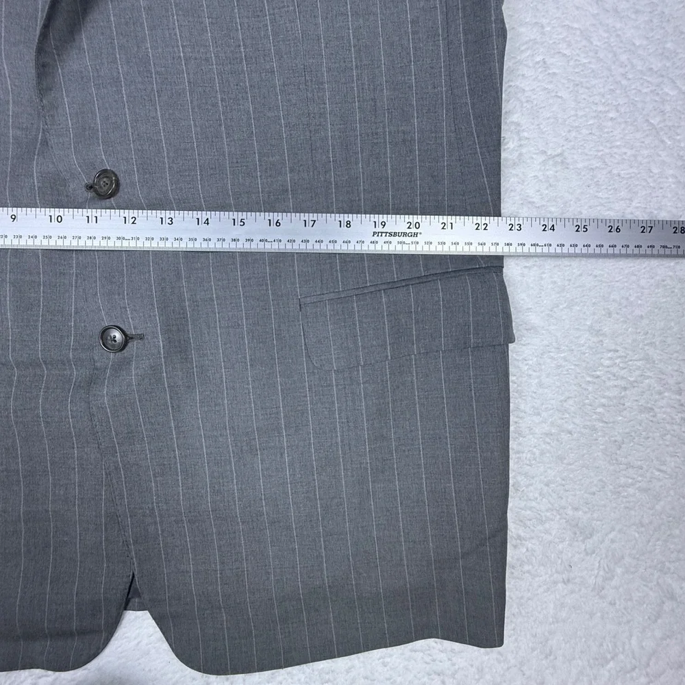 Ermenegildo Zegna Pinstripe Wool Blazer Sport Coat Made in Italy 58L/48L‎ US